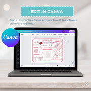 Berry First Birthday Mobile Invitation